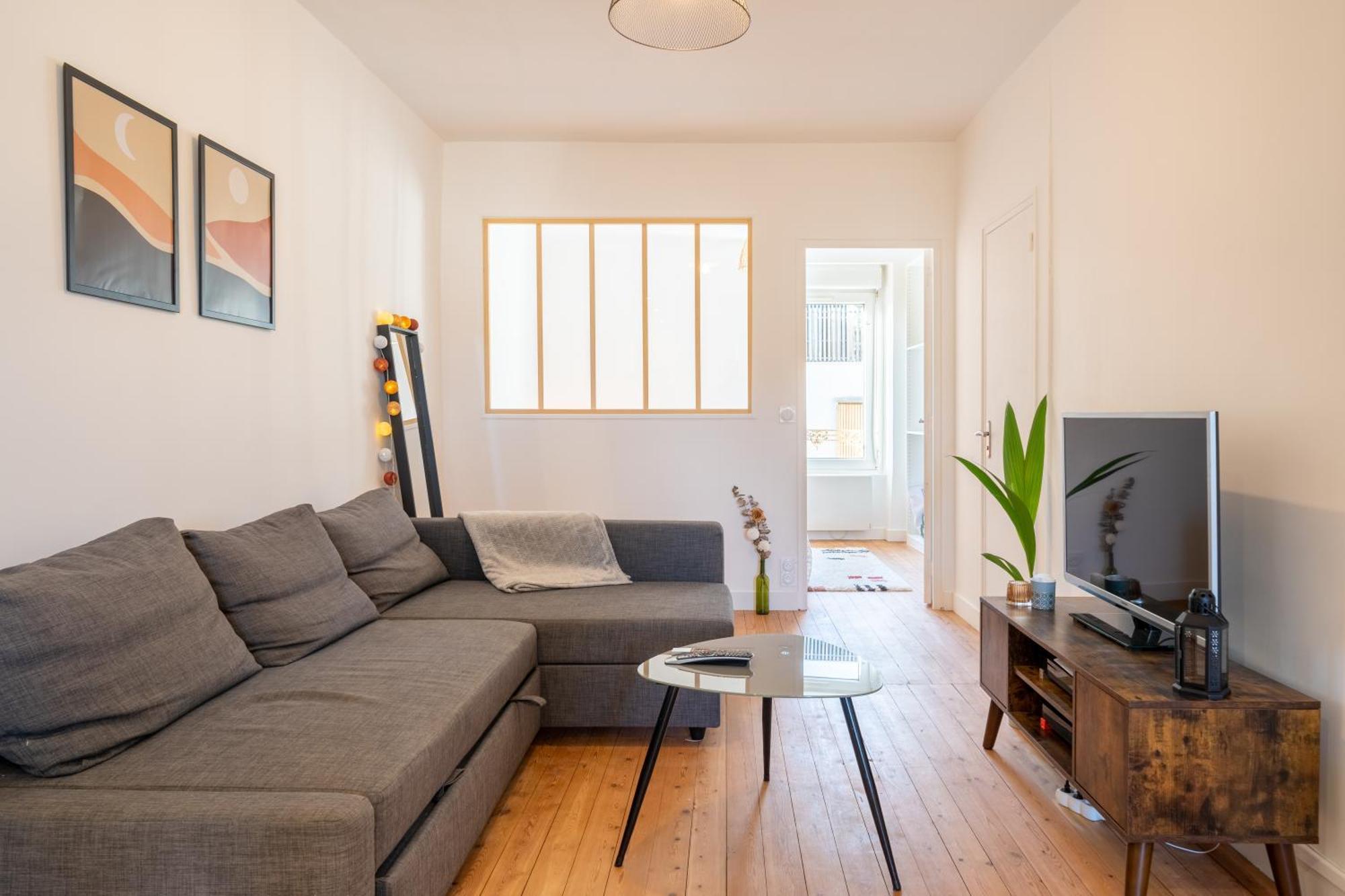 T2 Cosy A Deux Pas De La Gare Apartment Nantes Exterior photo
