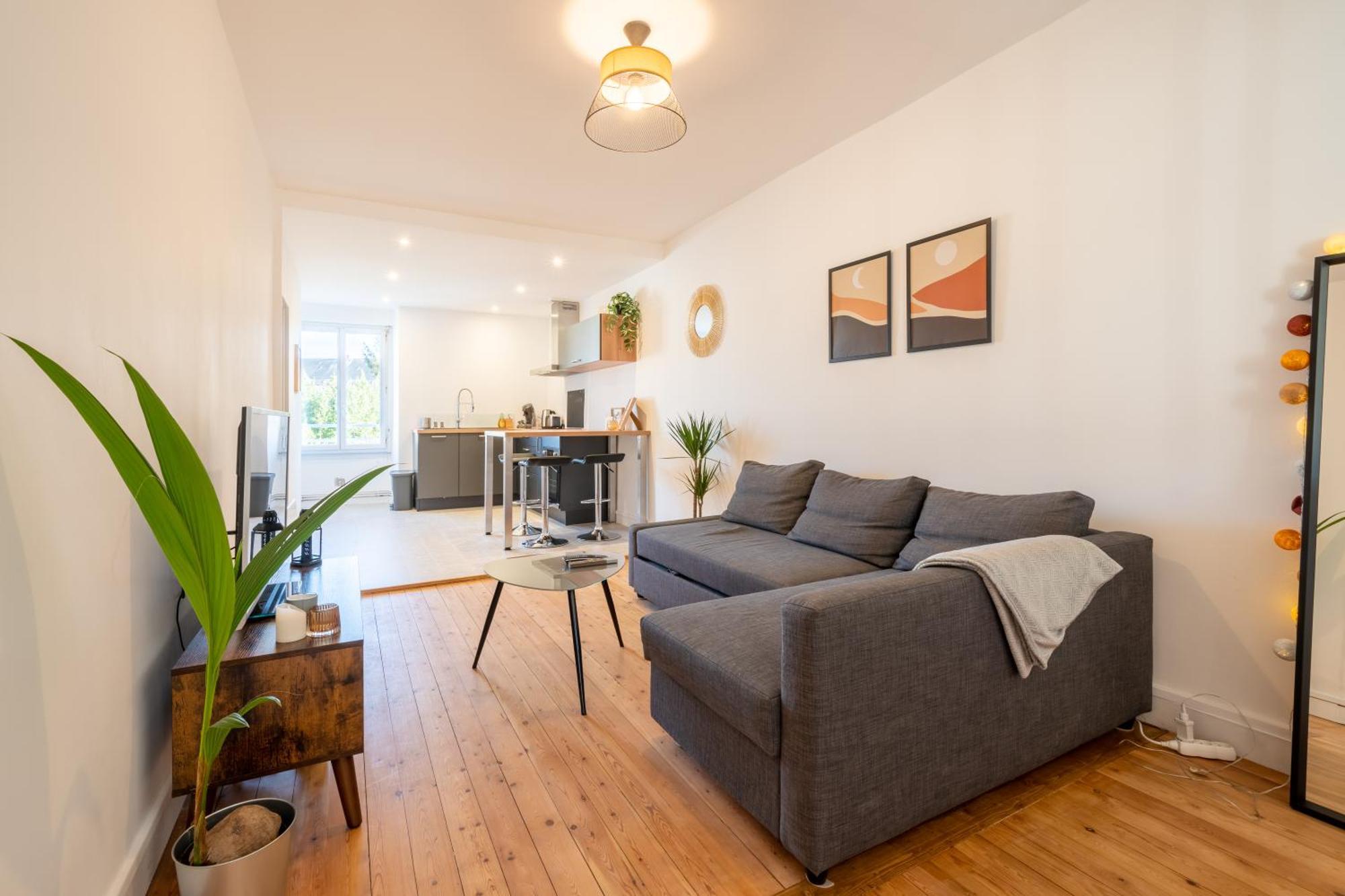 T2 Cosy A Deux Pas De La Gare Apartment Nantes Exterior photo